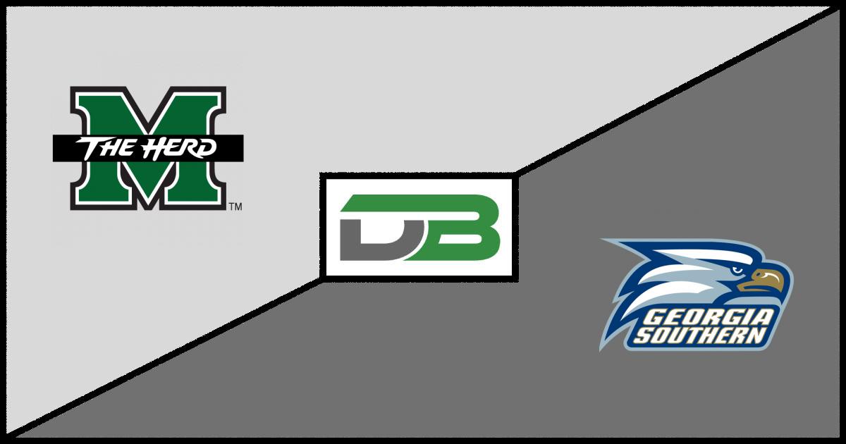 Marshall Georgia Southern Matchup Analysis Dr Bob Sports